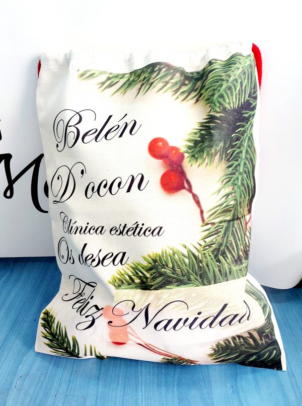 Saco Navidad XL empresa