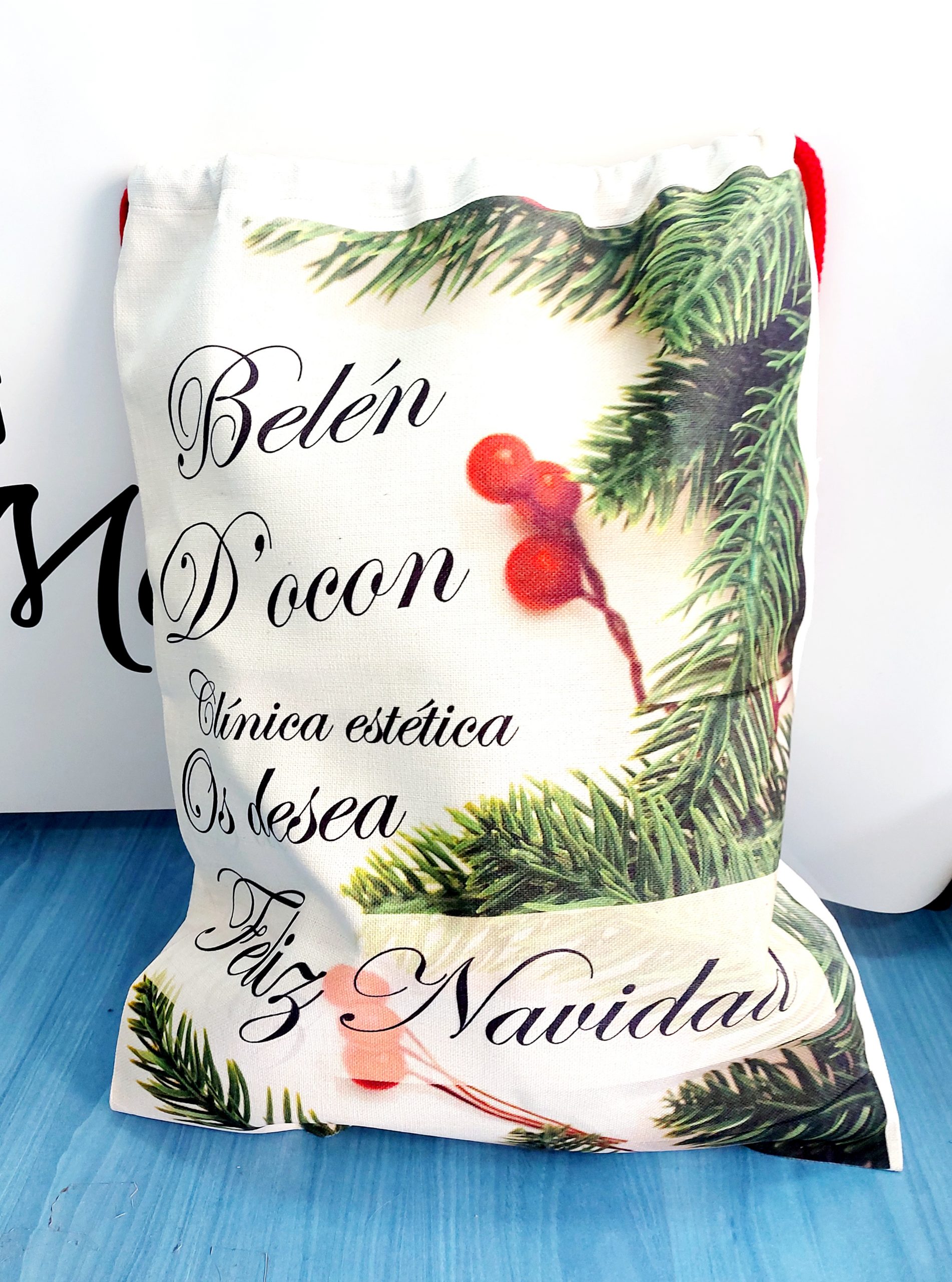 Saco Navidad XL empresa