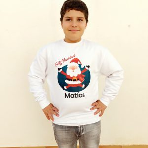 Sudadera Papá noel, niñ@