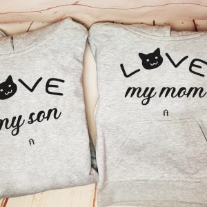 Sudadera gato love hij@