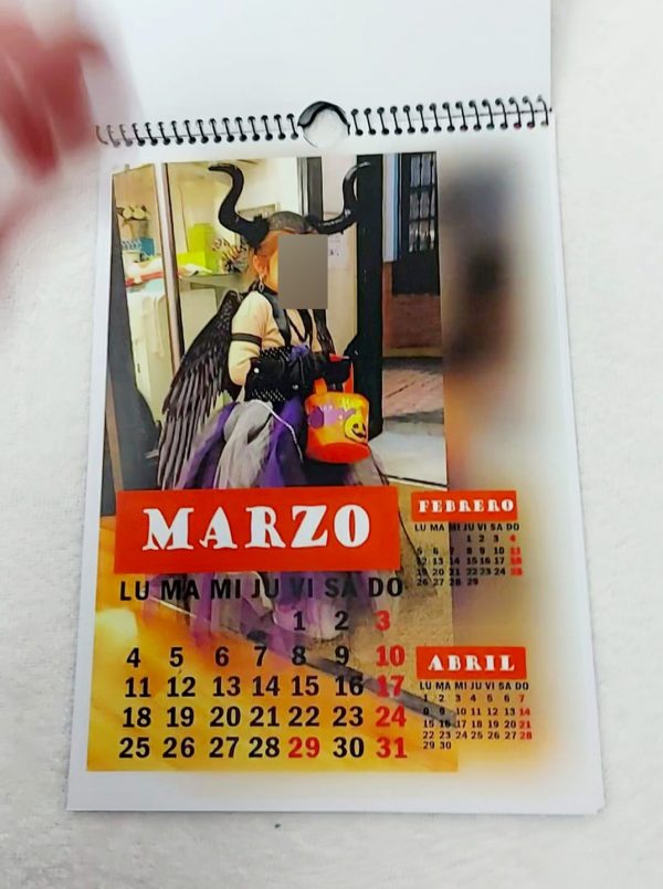Calendario colgar anillas - Imagen 5