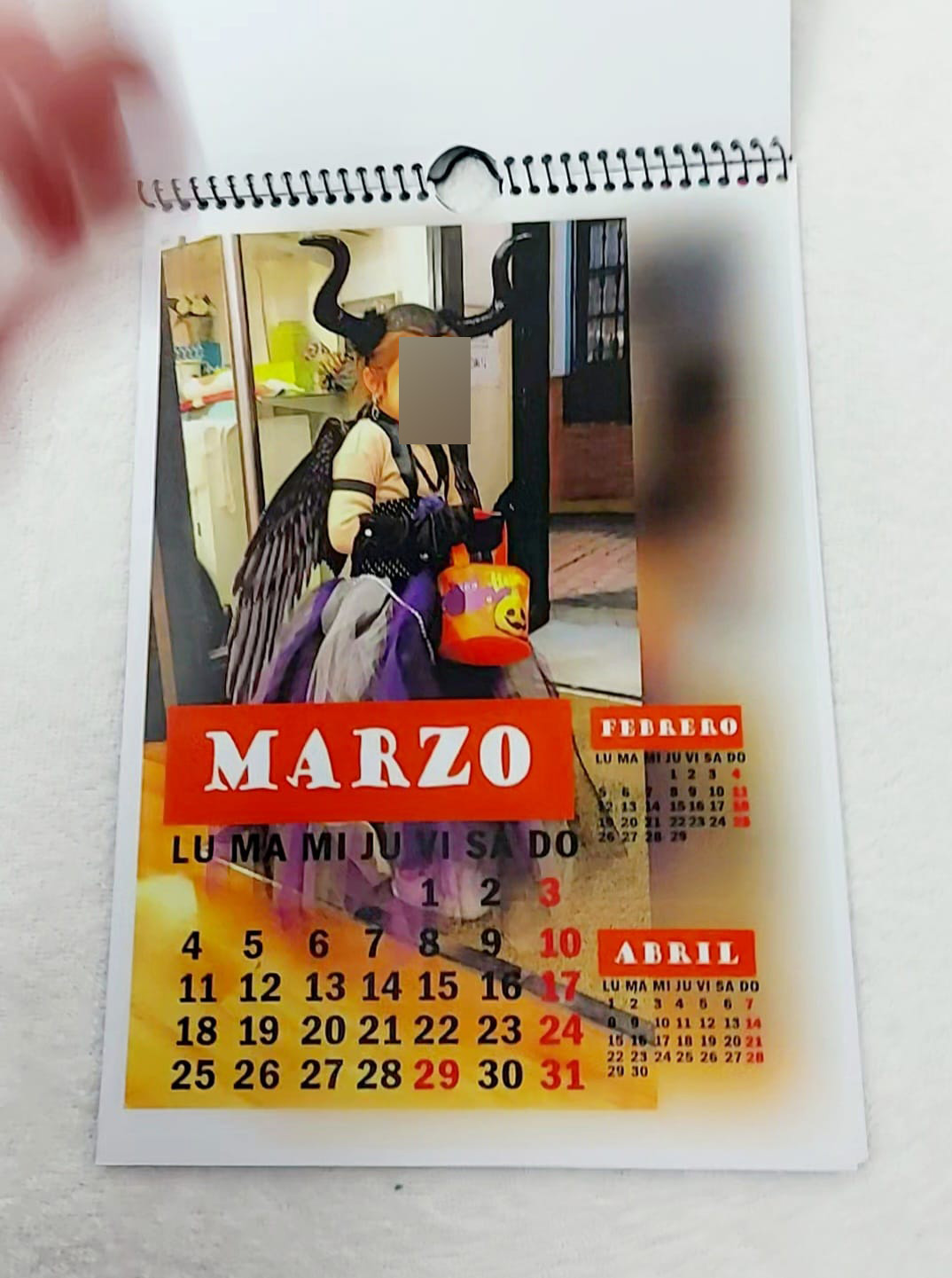 Calendario colgar anillas - Imagen 5
