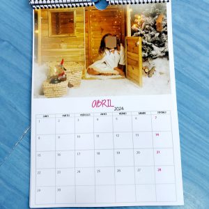 Calendario colgar mes grande