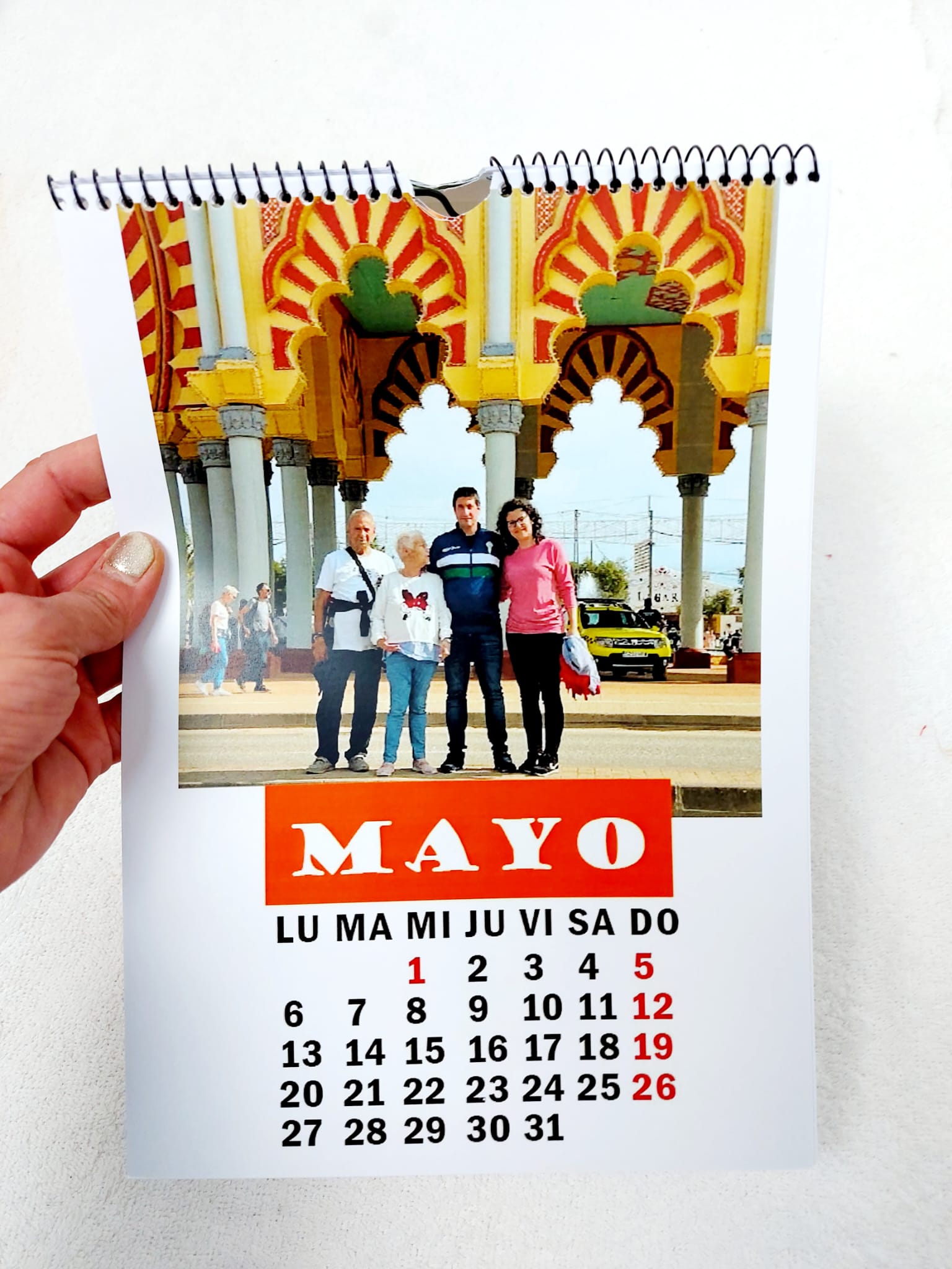 Calendario colgar anillas - Imagen 7