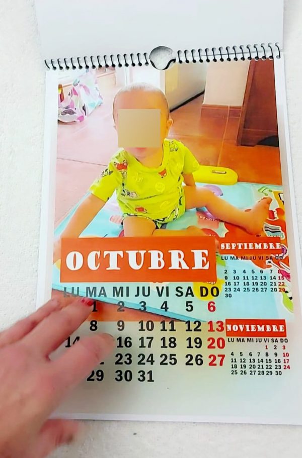 Calendario colgar anillas - Imagen 4