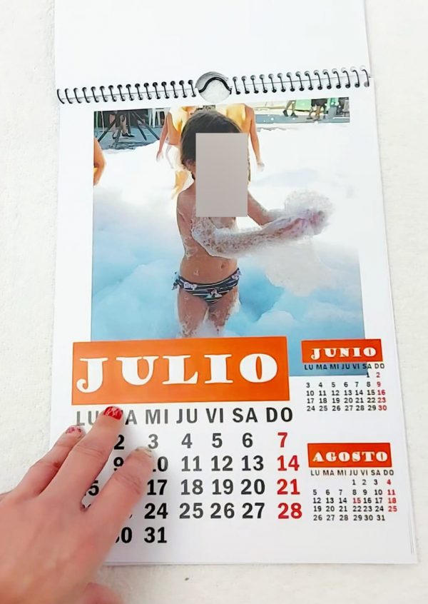 Calendario colgar anillas - Imagen 6