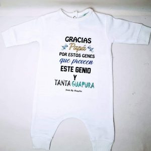 Pelele gracias papá