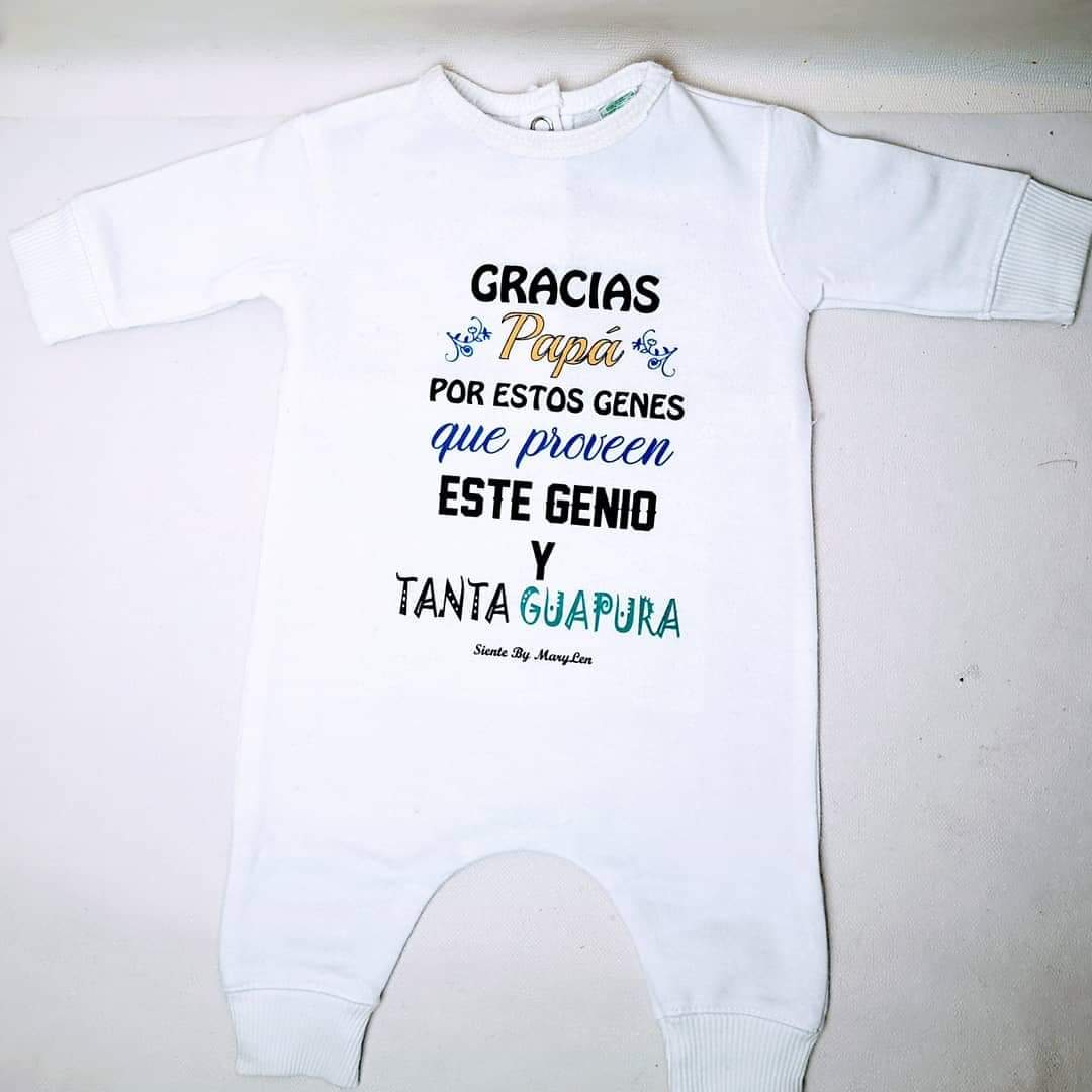 Pelele gracias papá