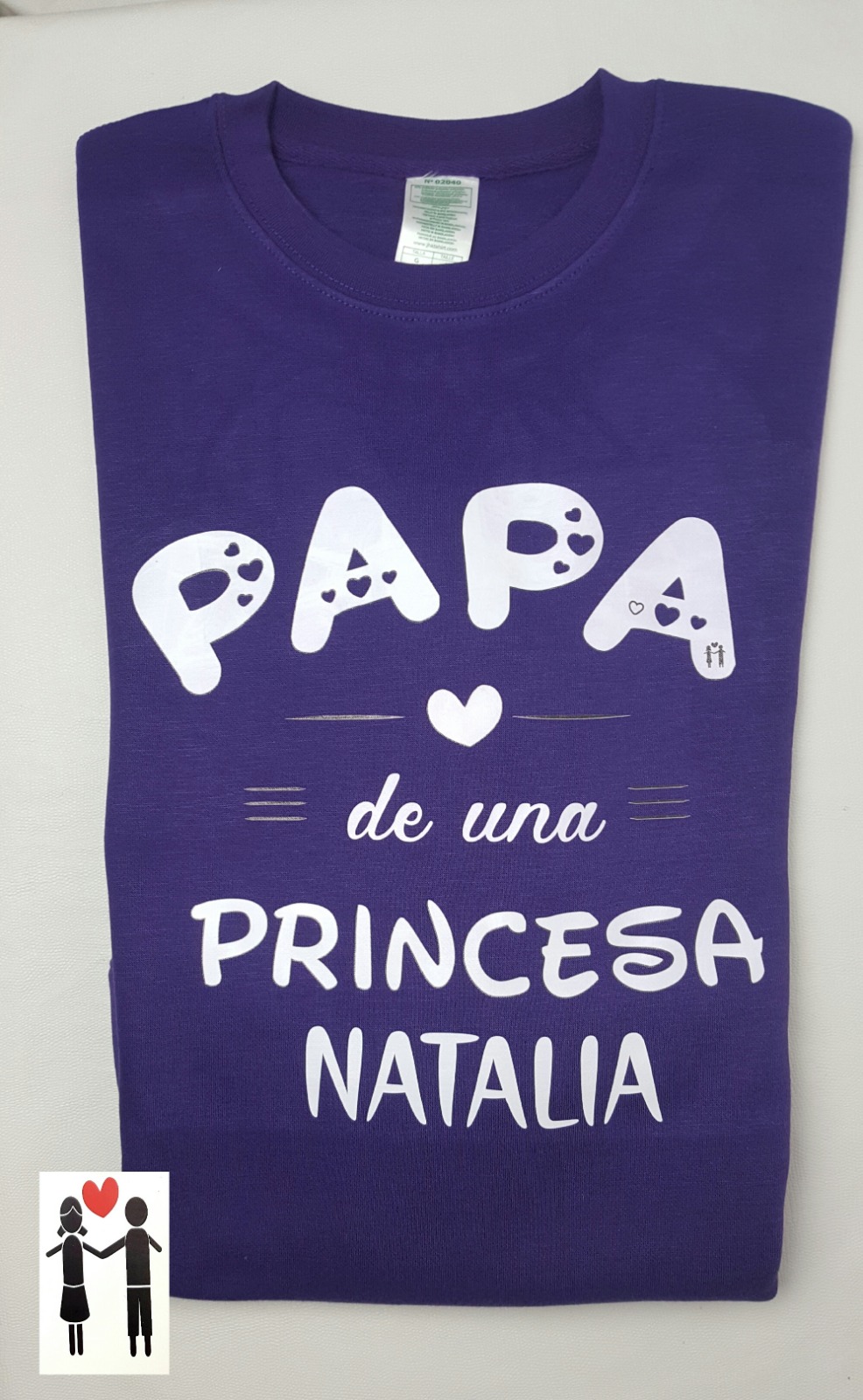 sudadera Papá de una princesa