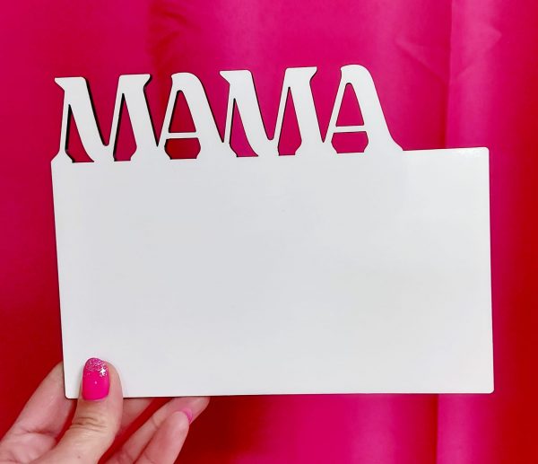 Porta fotos madera Mamá - Imagen 3