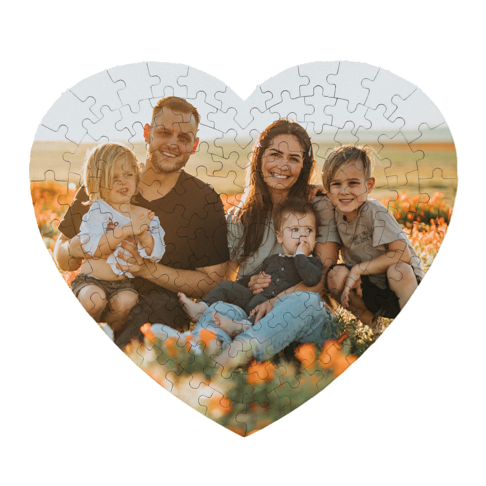 Puzzle corazón alta calidad