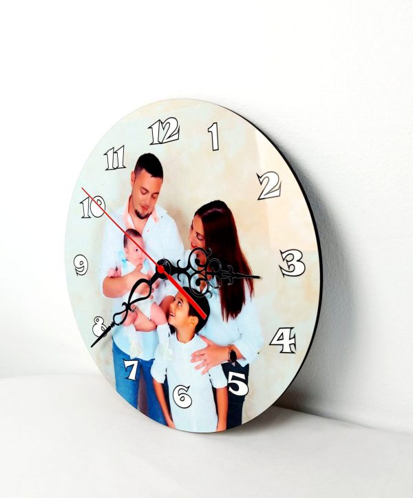 reloj de madera foto completa - Imagen 2