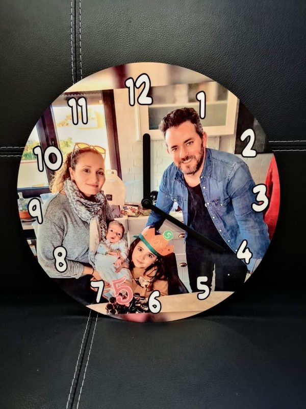reloj de madera foto completa - Imagen 3