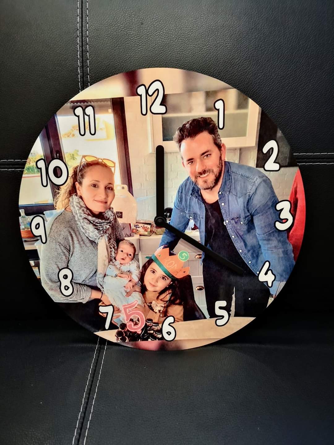 reloj de madera foto completa - Imagen 3
