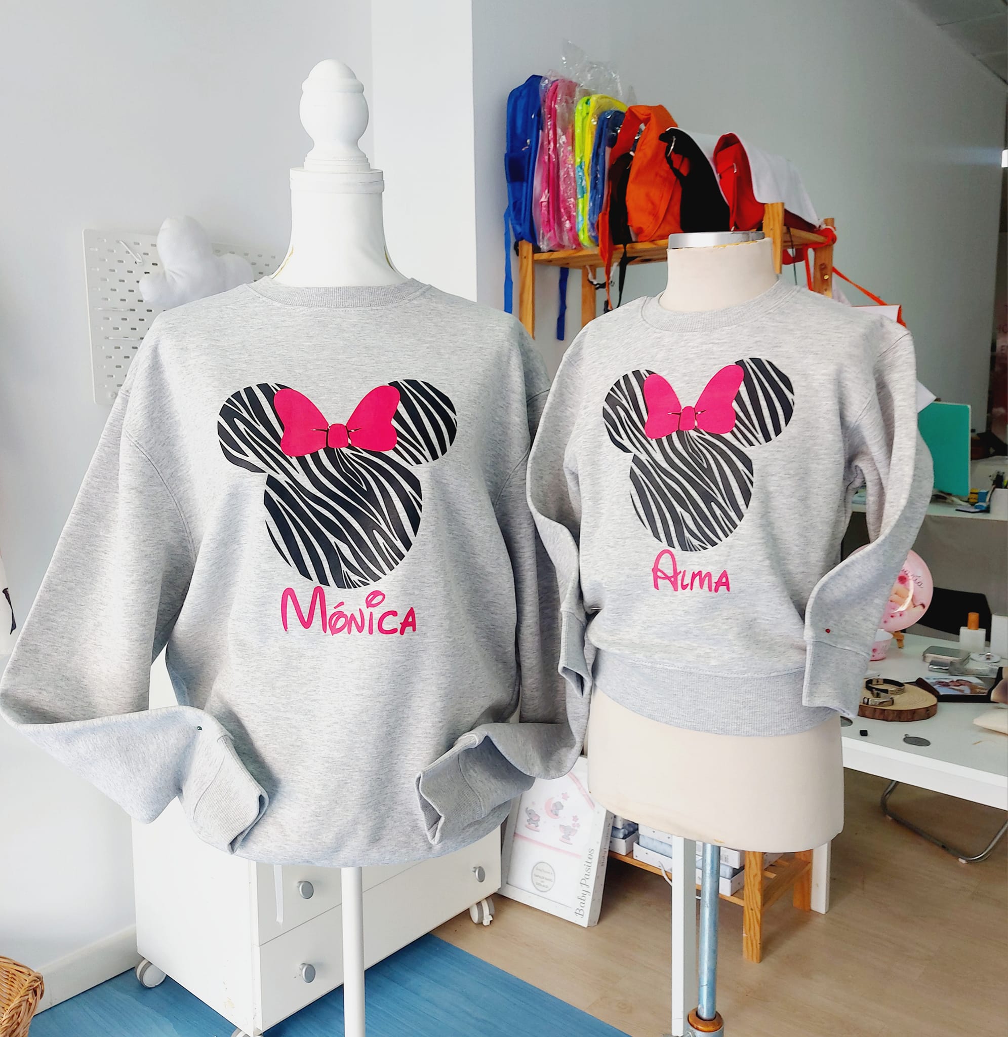 Sudadera silueta niñ@