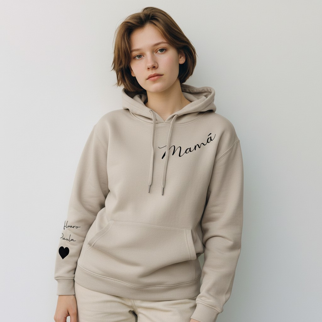 sudadera mama corazon