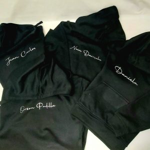 Sudadera nombre