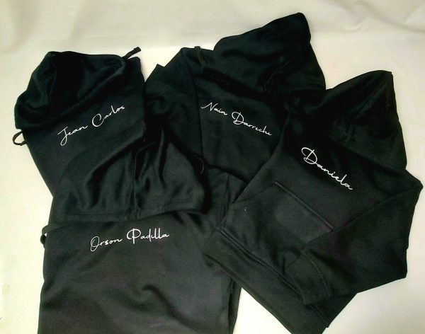 Sudadera nombre