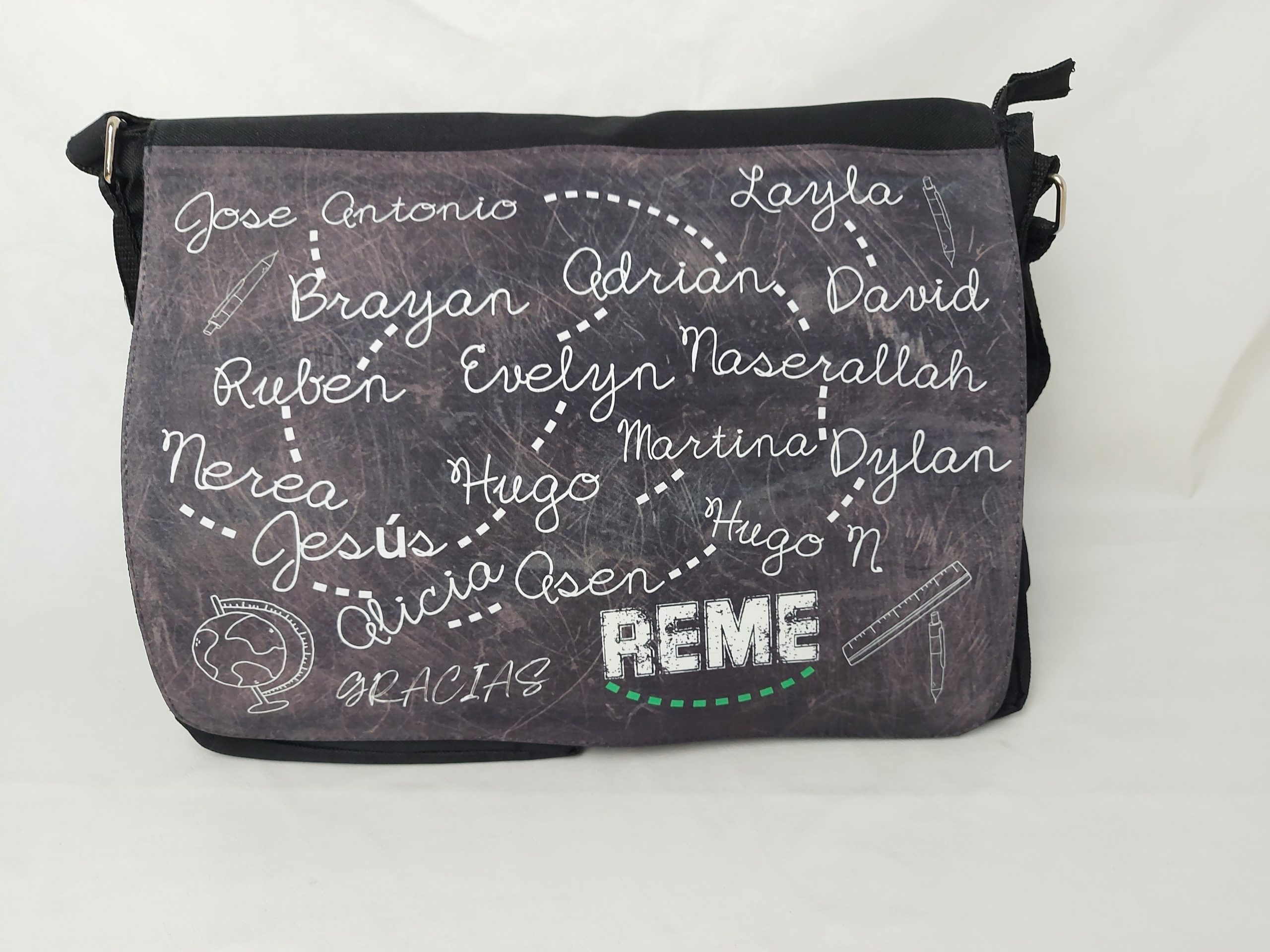 Bolso pizarra nombres - Imagen 7