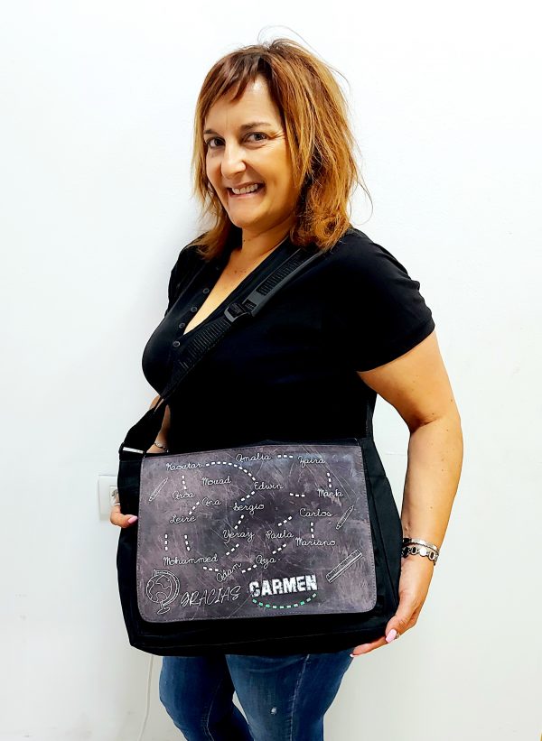 Bolso pizarra nombres - Imagen 3