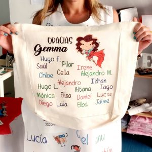 Bolsa lino superwoman