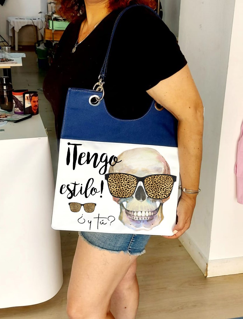 Bolso vaquero calavera