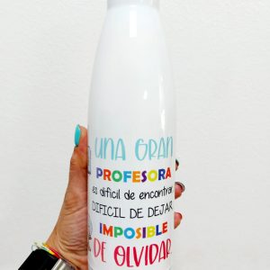 Botella una gran profesora/or