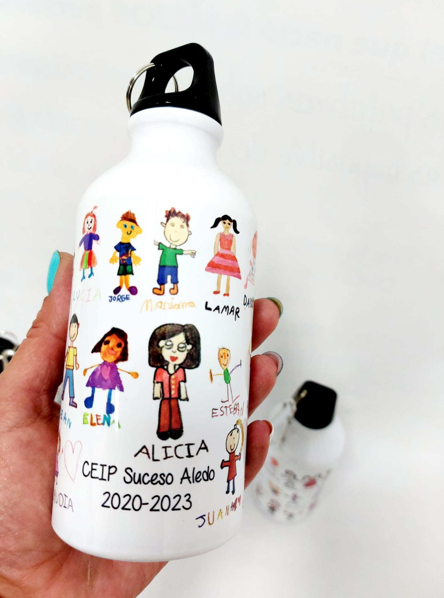 Botella dibujo niñ@s (20 unidades) - Imagen 3