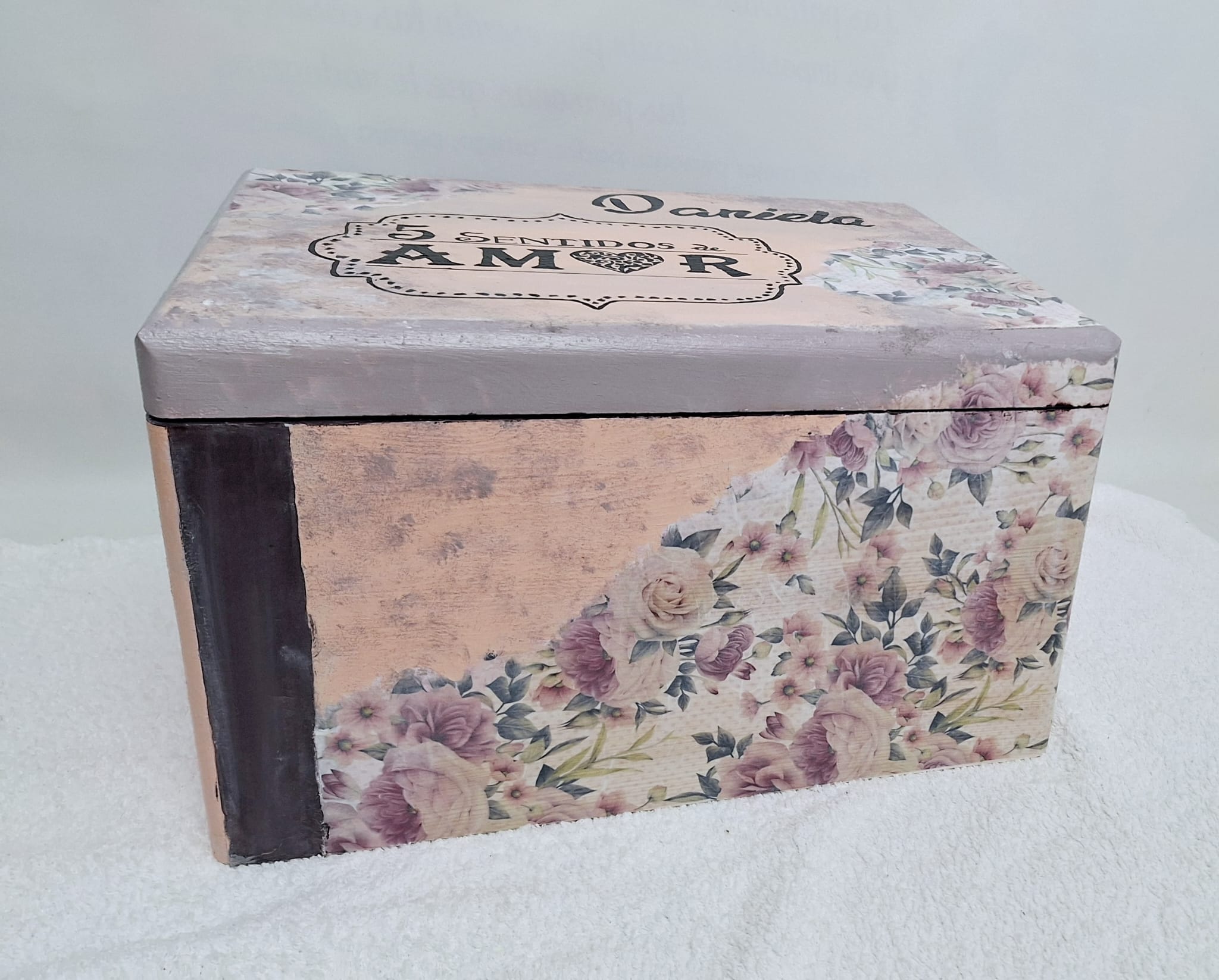 Caja madera 5 sentidos 23x40x30 cm - Imagen 5