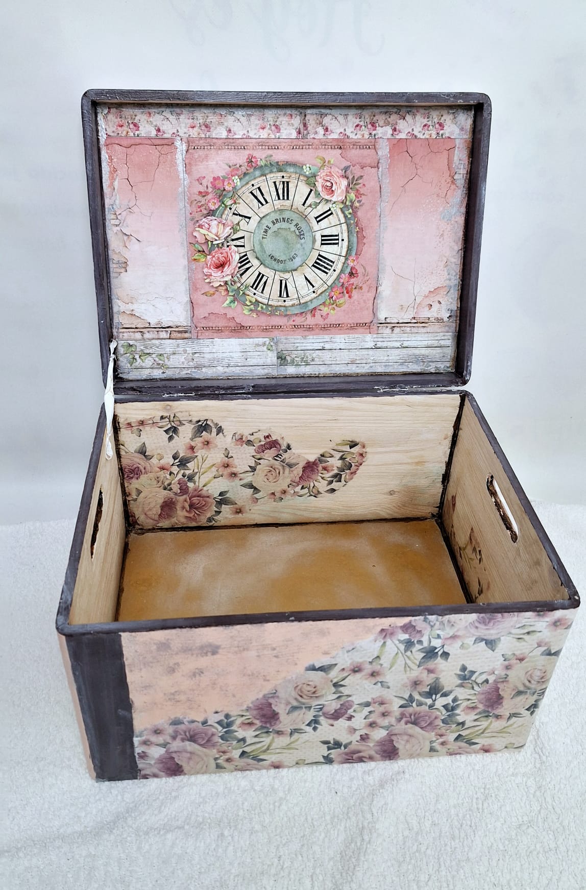 Caja madera 5 sentidos 23x40x30 cm - Imagen 6