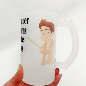 Jarra cerveza modelo dibujo profe