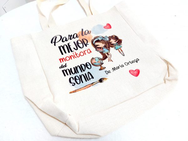 Bolsa lino mejor monitora