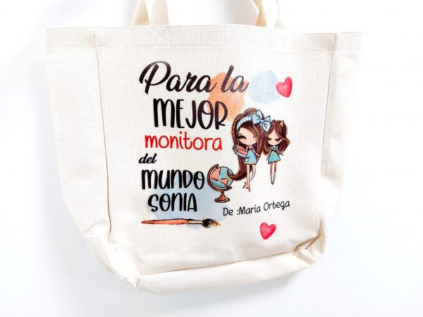 Bolsa lino mejor monitora - Imagen 2