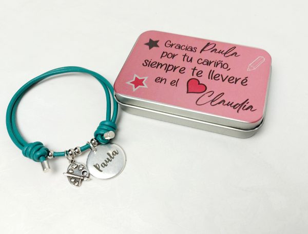 Pulsera cuero modelo Paula - Imagen 2