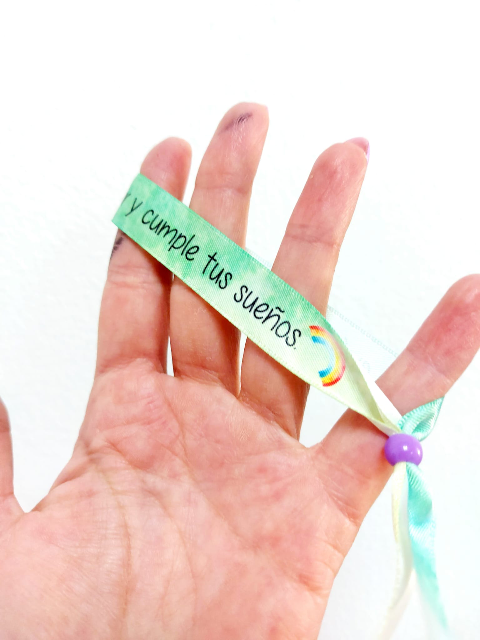 Pulseras tela para grupos