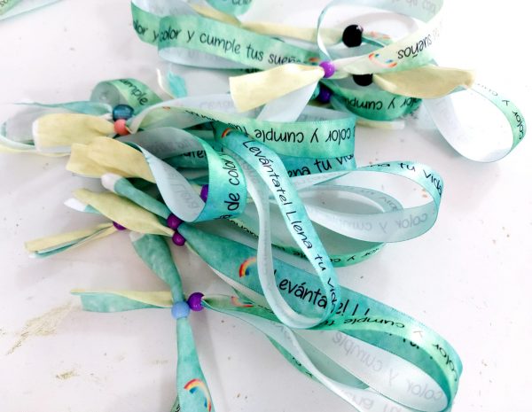 Pulseras tela para grupos - Imagen 4