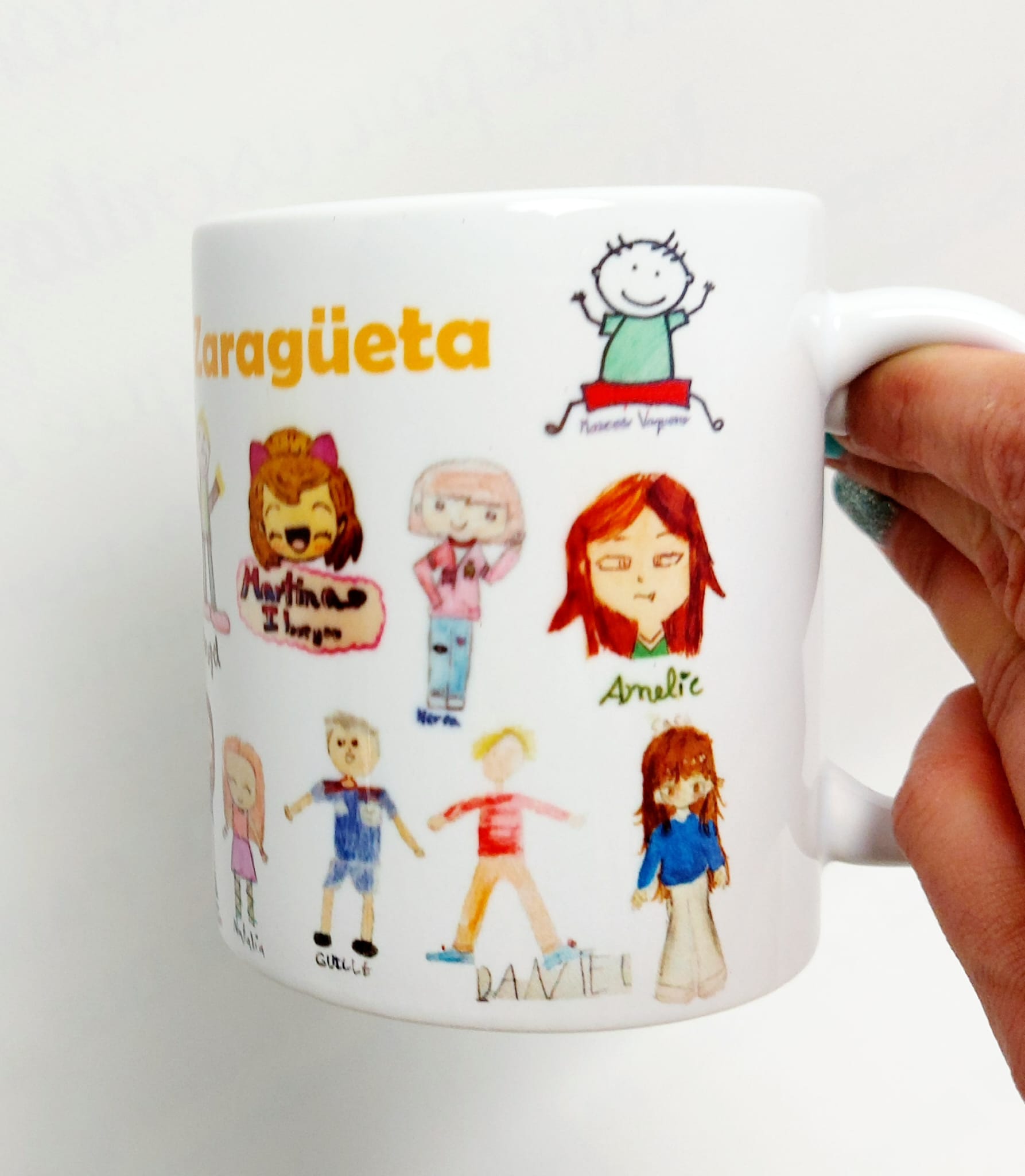 Taza alumnos dibujo alumnos - Imagen 2