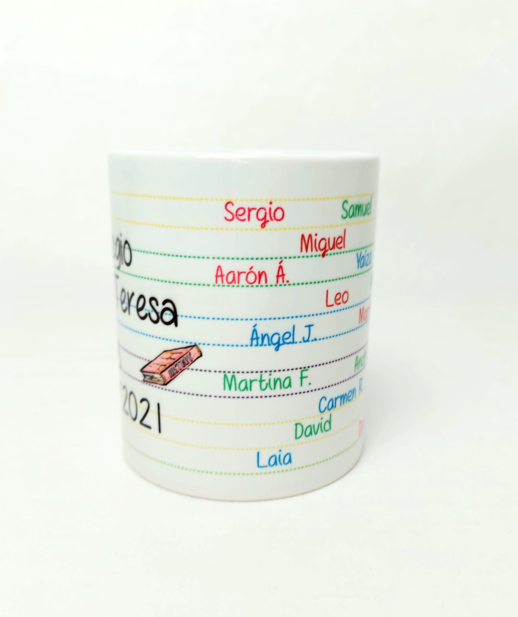 Taza nombre alumnos fin de curso - Imagen 2