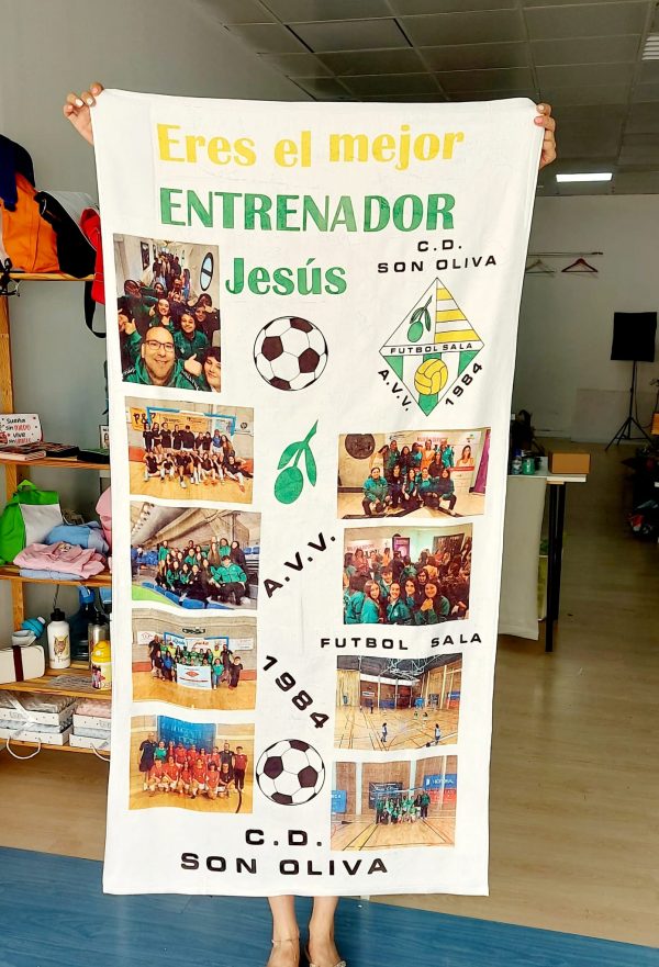 Toalla entrenador más fotos