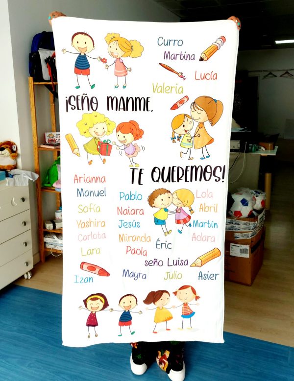 Toalla Te queremos