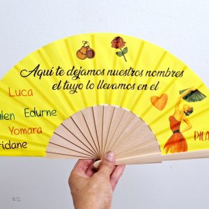 Abanico profe flamenca