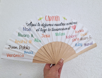 abanico nombre alumnos