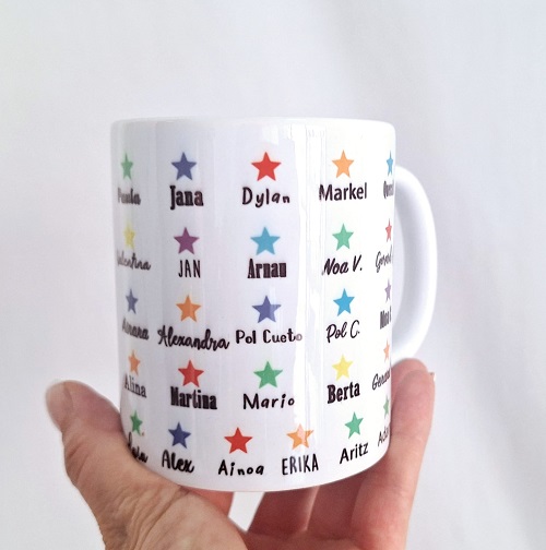 taza estrellas profesora