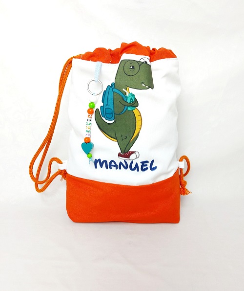 mochila dinosaurio