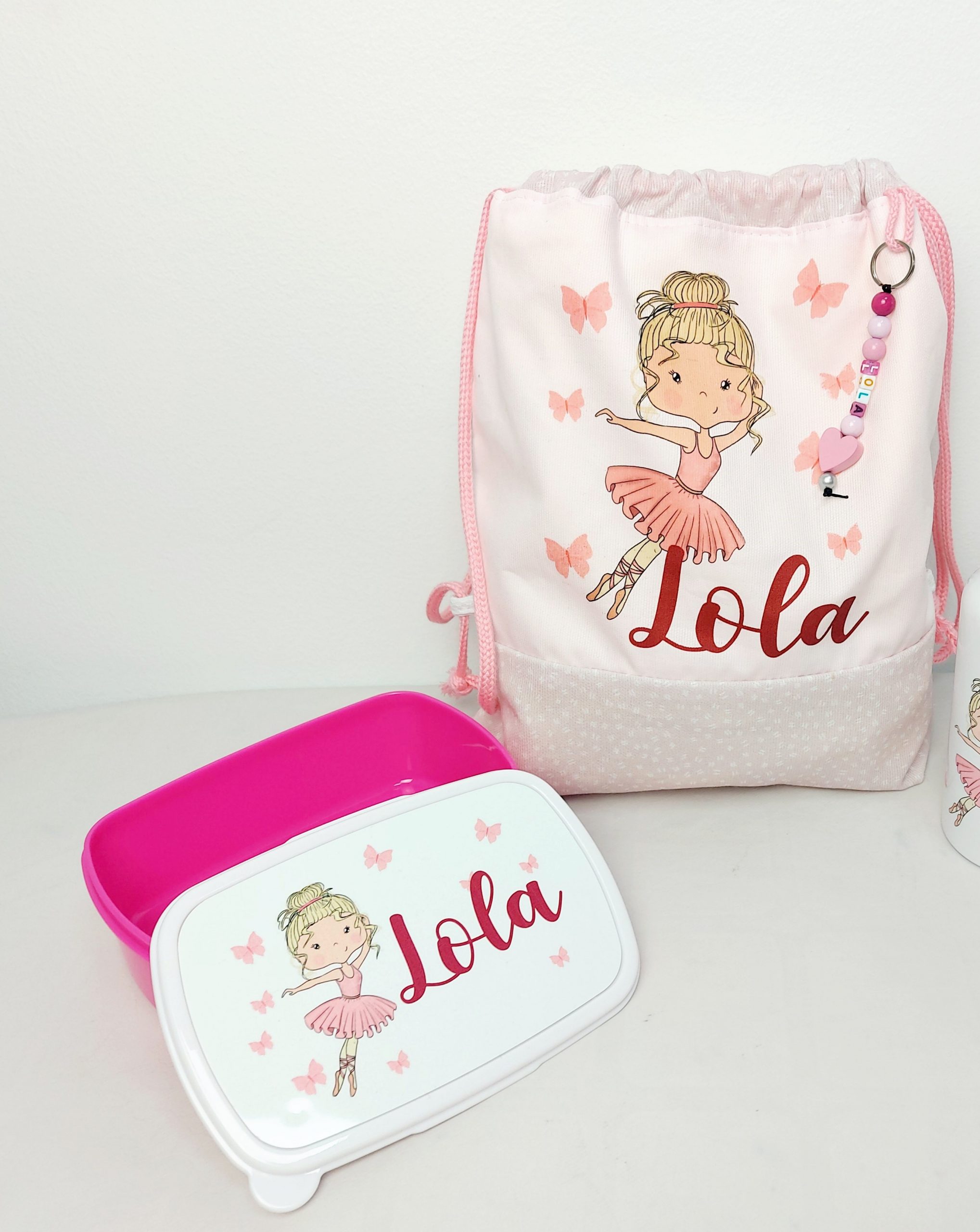 Mochila + fiambrera Bailarina