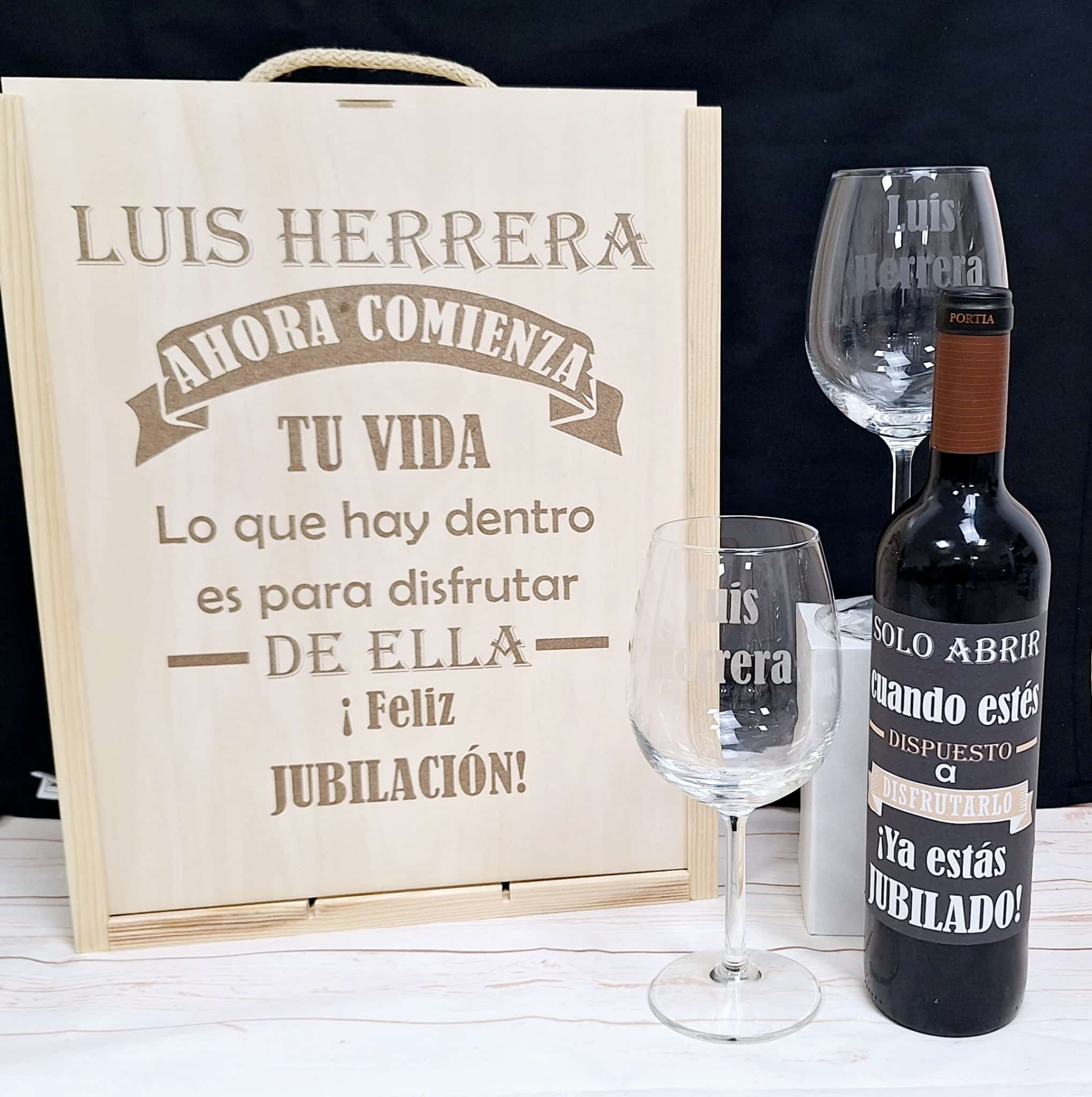 caja vino