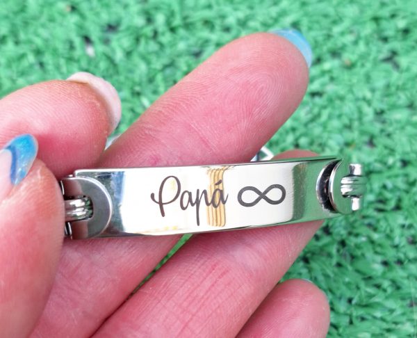 Pulsera esclava original, acero - Imagen 2