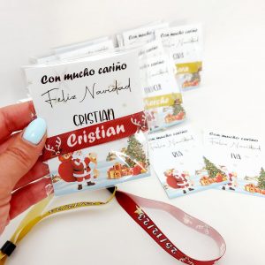 Pulseras tela navidad grupos Mod. 2