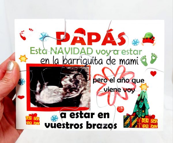 Body + puzzle vengo de camino navidad - Imagen 2