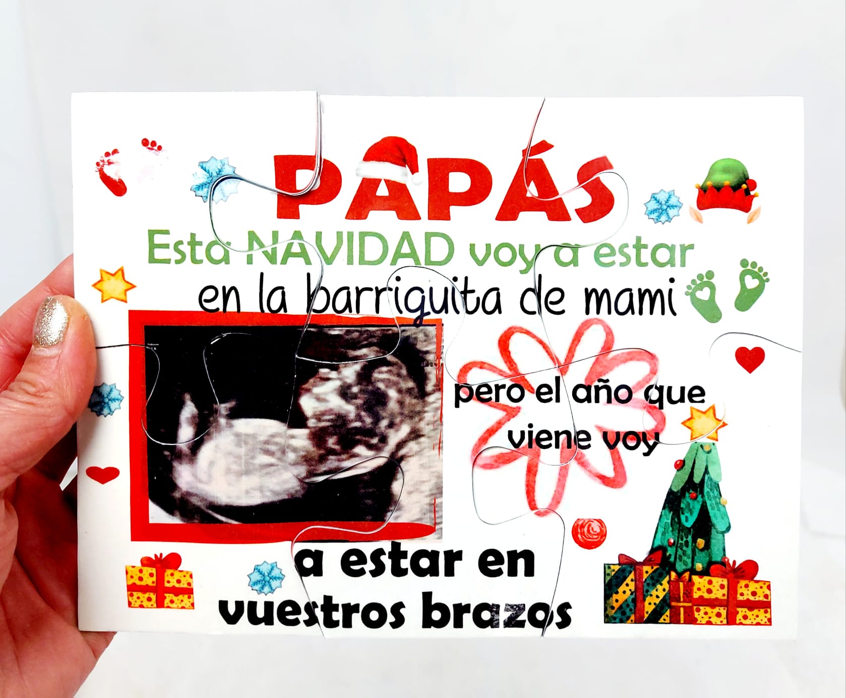 Body + puzzle vengo de camino navidad - Imagen 2